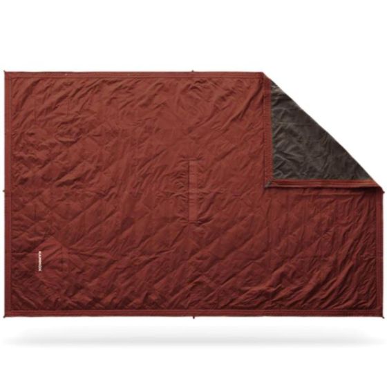 Field Microfleece Blanket - Sierra Red