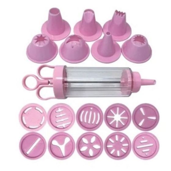 19 Pc Cookie & Cake Decorating Set