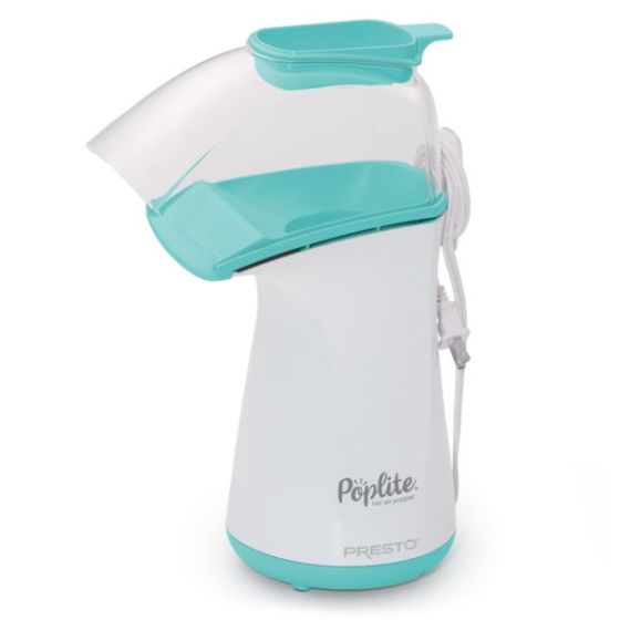 PopLite hot air popper, white/aqua