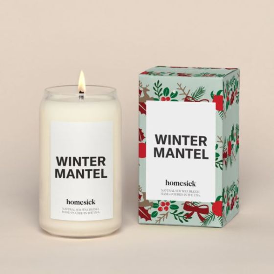 Winter Mantel Candle 13.75 OZ