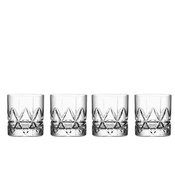 Peak Old Fashion Glass Set of 4