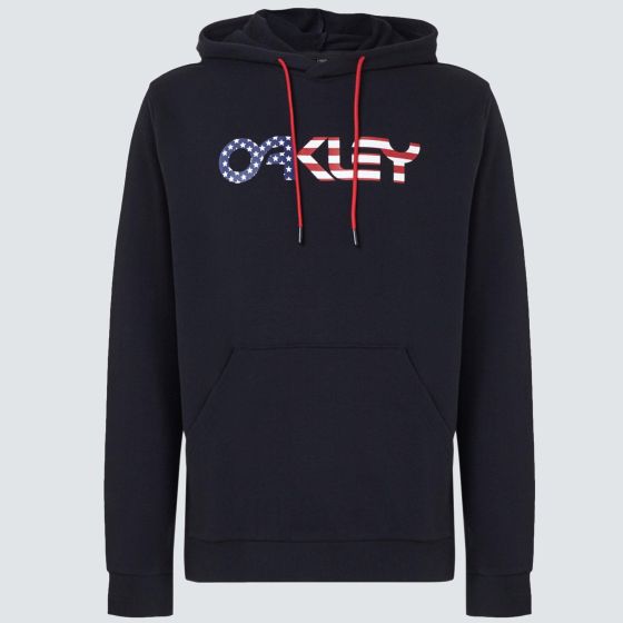 B1B PO Hoodie 2.0 - Black/American Flag - Small