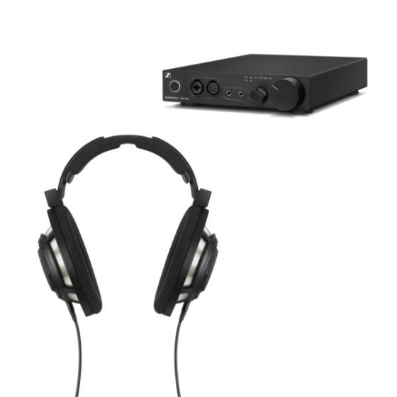 HD 800S Wired Audiophile Open Back Headphones w/ HDV 820 Headphones Amplifier
