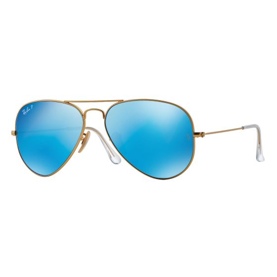 Polarized Aviator Flash Lens Sunglasses