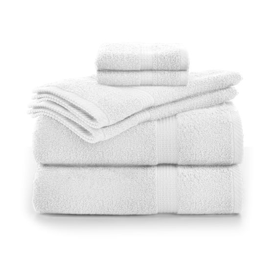 Essentials Bath Towel Set Size 6 Piece