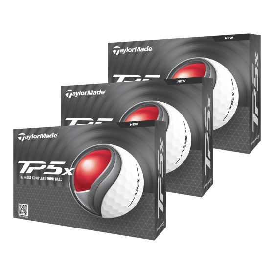 TP5x Golf Balls - White - 3 Dozen