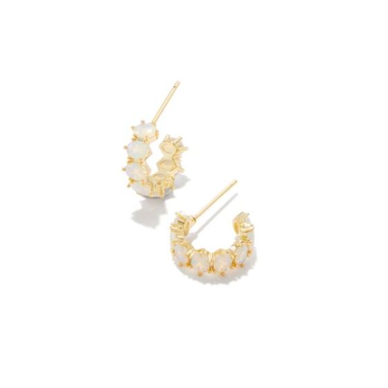 Cailin Crystal Huggie Earrings