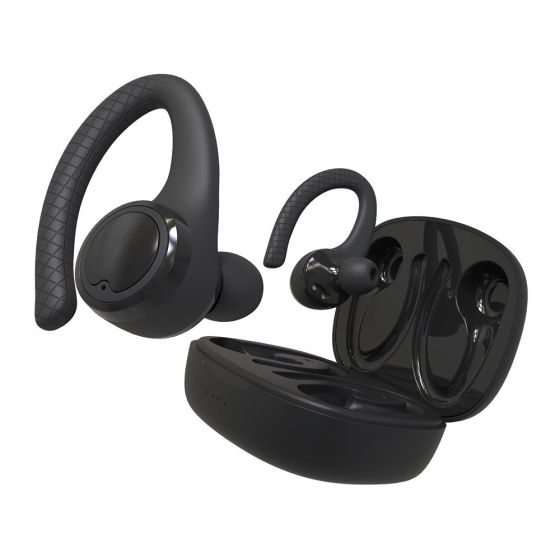 Sports Bluetooth Earbuds w/ Wingtips