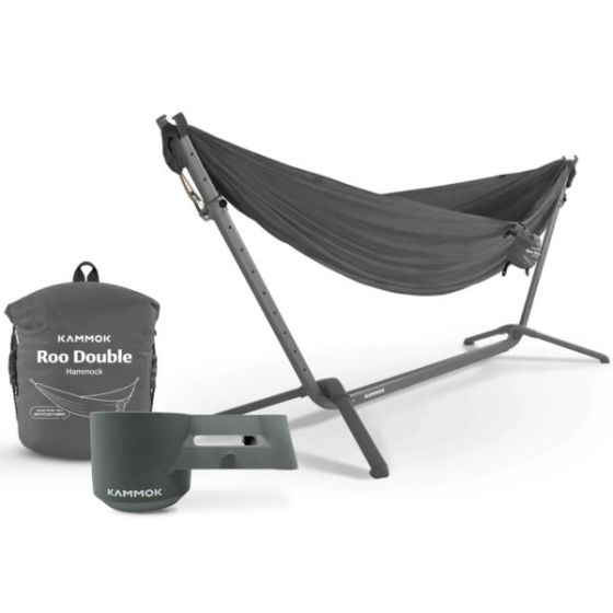 Swiftlet Hammock Stand Bundle - Granite Grey Stand / Granite Grey Hammock