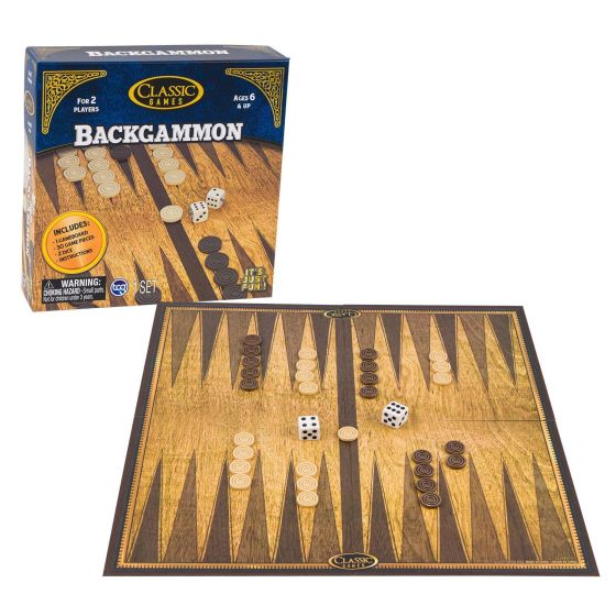 Classic Backgammon Board Game