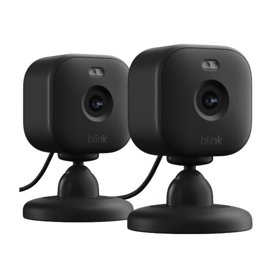 Mini 2 Plug-In Security Camera - 2-Cameras - Black