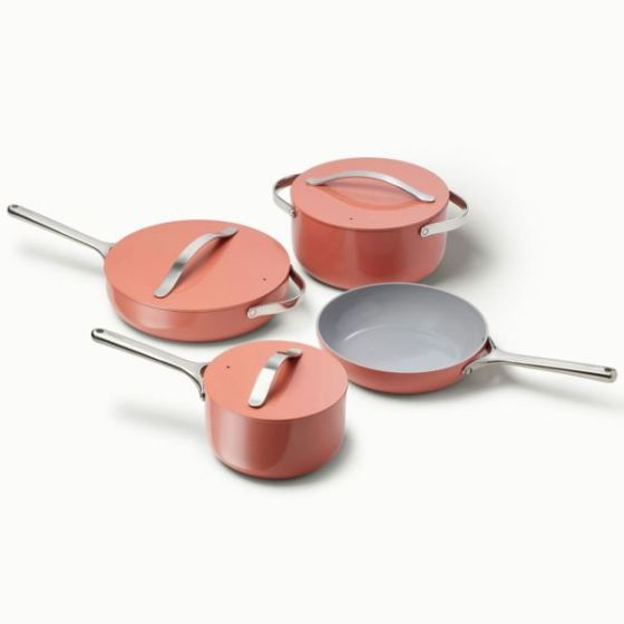 Non-Toxic Nonstick Ceramic Cookware Set Perracotta