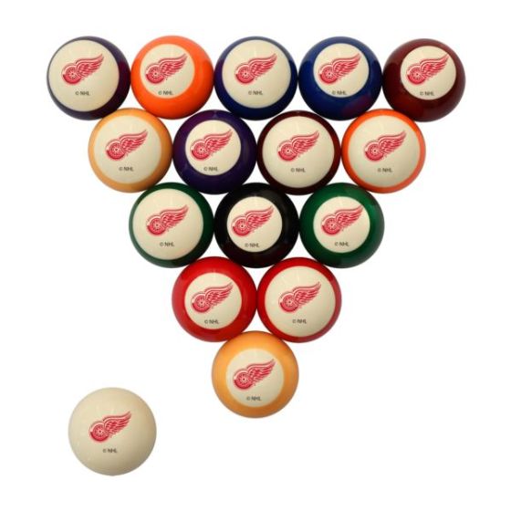 Detroit Red Wings Retro Billiard Ball Sets