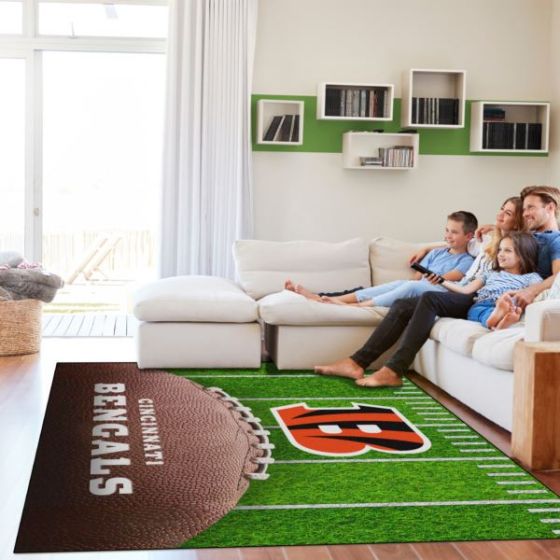 Dallas Cowboys 5x7 Football Field Area Rug