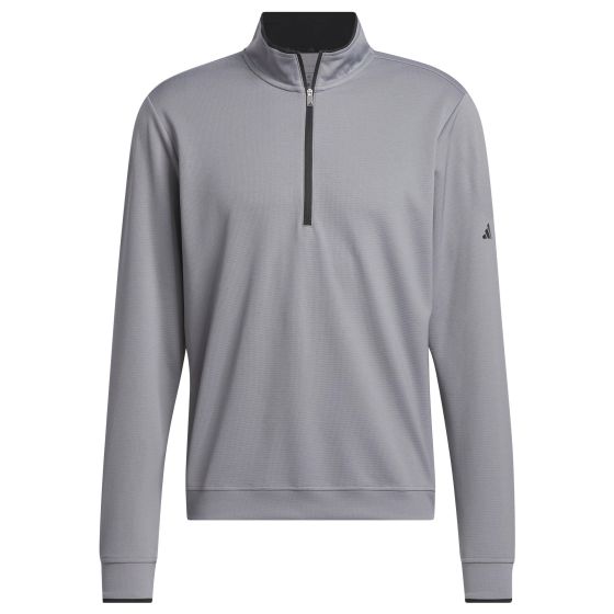 Adidas UPF Lightweight Golf 1/4 Zip - Grey Three/XXL
