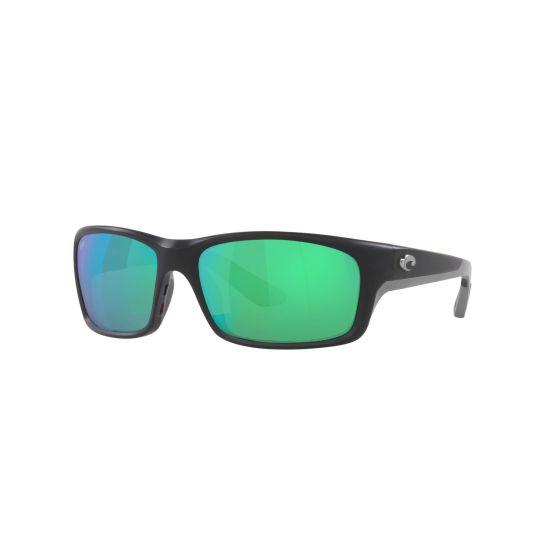 Jose Pro - Matte Black/Green Mirror Polarized