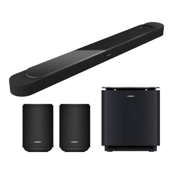 Lifestyle Soundbar Ultra, Ultra Subwoofer, 2 Ultra Speaker - Black