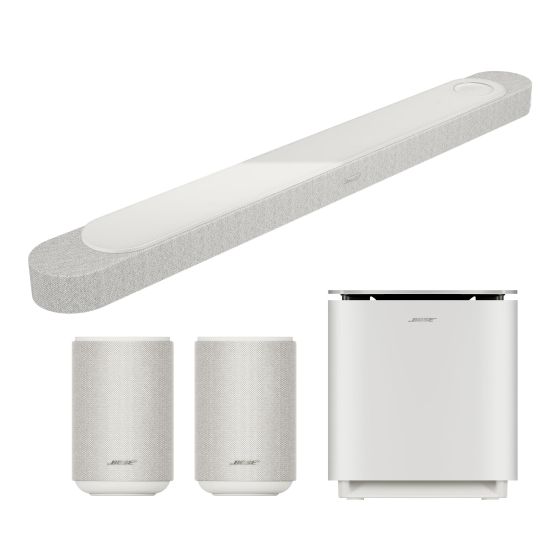 Lifestyle Soundbar Ultra, Ultra Subwoofer, 2 Ultra Speaker - White