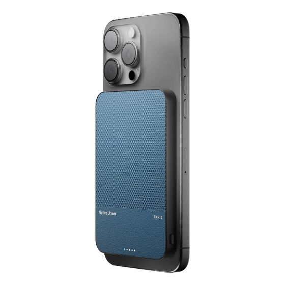 (RE)Classic Power Bank 5000mAh Magnetic Charger Navy