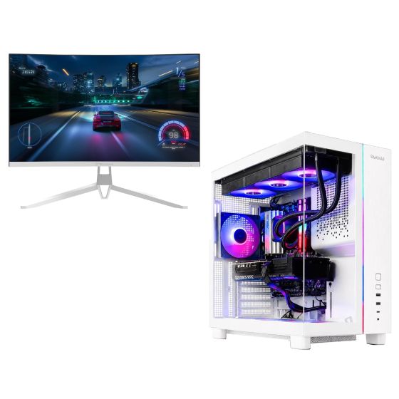 Tempest 3237 Gaming Tower Bundle with 27