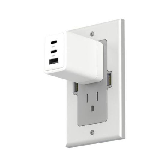 Phonesuit Novo GaN USB-C/C/A Wall Charger - 65W PD