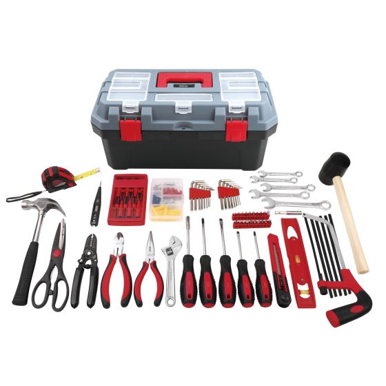 170 Piece Household Tool Kit with Tool Box