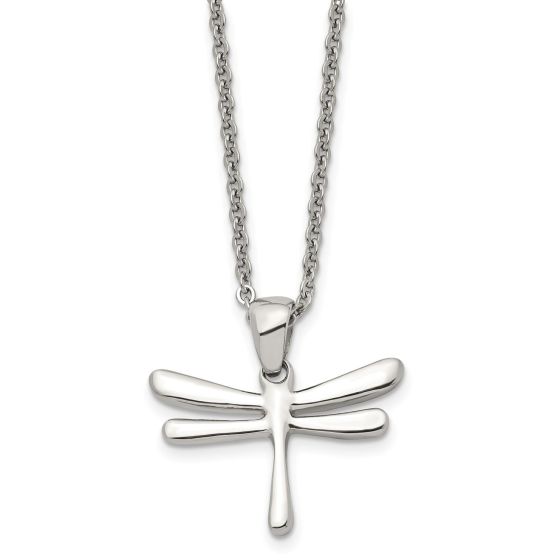 Stainless Steel Polished Dragonfly 20