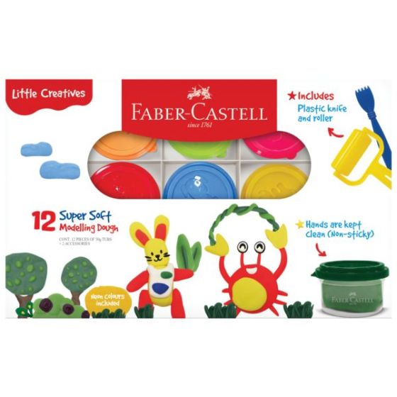Little Creatives 12ct Modelling Dough