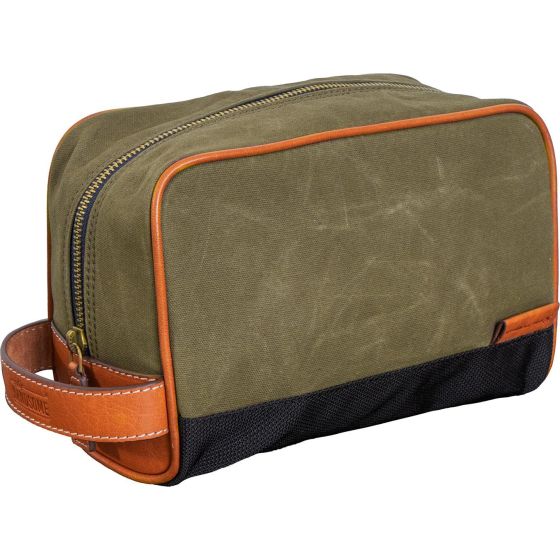 Hey Handsome Waxed Canvas Dopp Kit