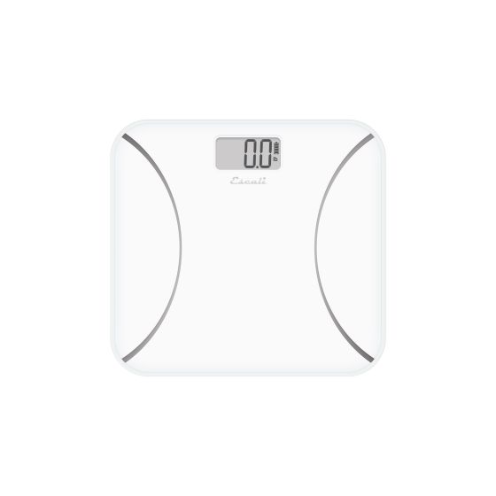 Escali - Kinetic Bathroom Scale, White