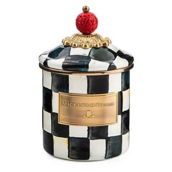 Sterling Check Demi Canister