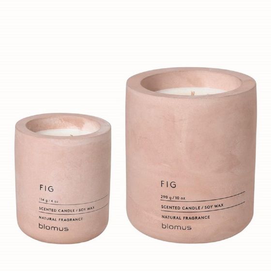 FRAGA Candle Set in Concrete Container
