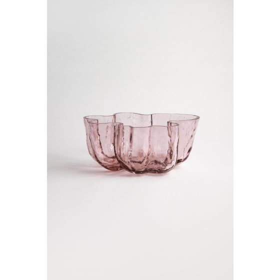 Crackle Bowl Pink