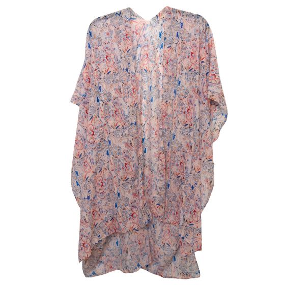 Paisley Floral Bling Kimono