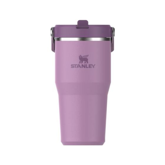 The IceFlow Flip Straw Tumbler 20oz - Lilac