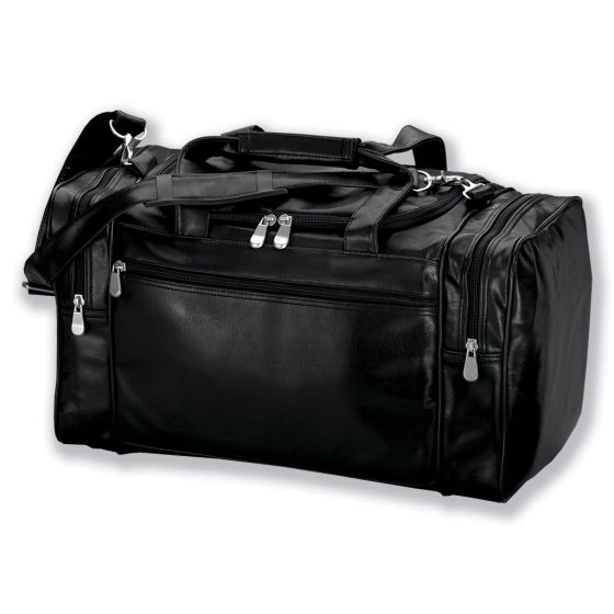 Leatherette Deluxe Duffel Bag