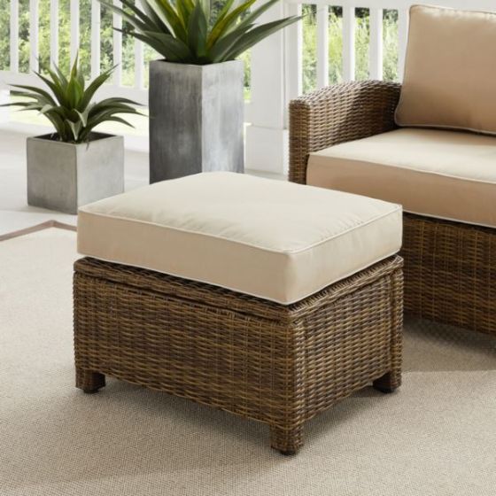 Bradenton Wicker Outdoor Ottoman