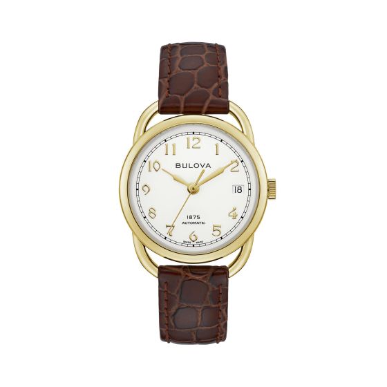 Ladies Leather Strap Watch