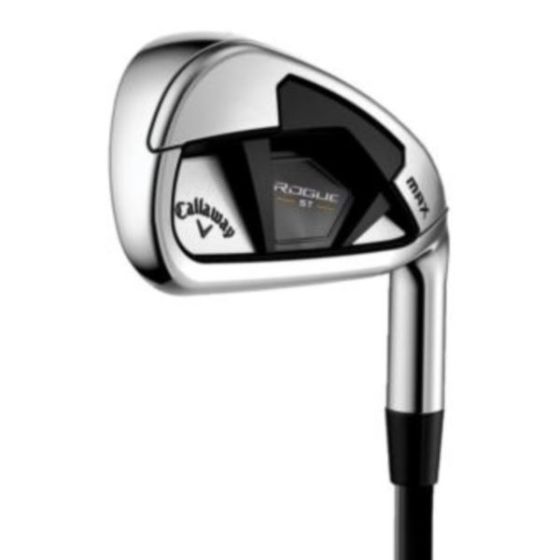 Callaway Rogue ST Max 2024 Iron Set - Graphite Shafts - Right Hand/5-PW,AW/Regular Flex