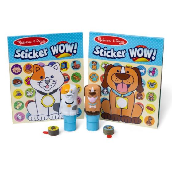 Sticker WOW Activity Pad & Sticker Stamper Value Pack Pets