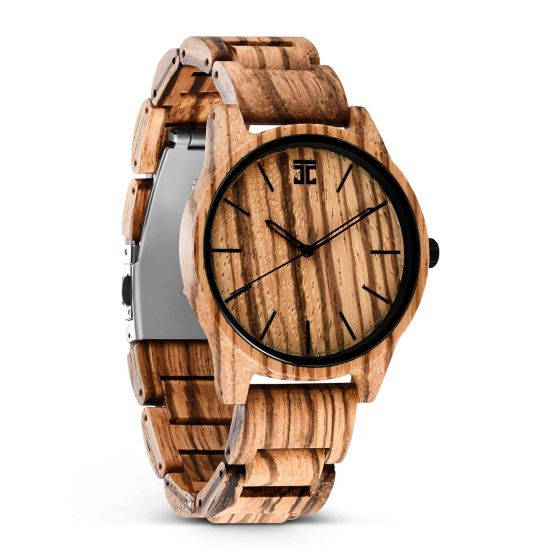 Zebby - Zebrawood Watch Wooden Watch 36mm