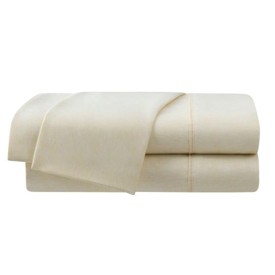 Heather Herringbone Linen Sheet Set Size King