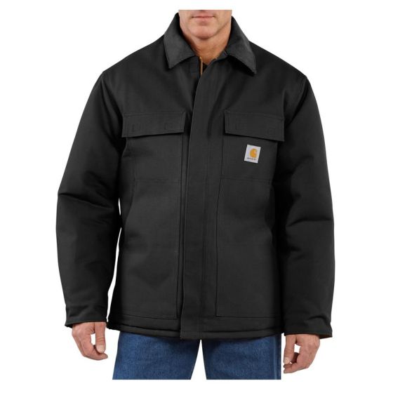 Mens Duck Traditional Coat/Arctic Lined-Brown-2X