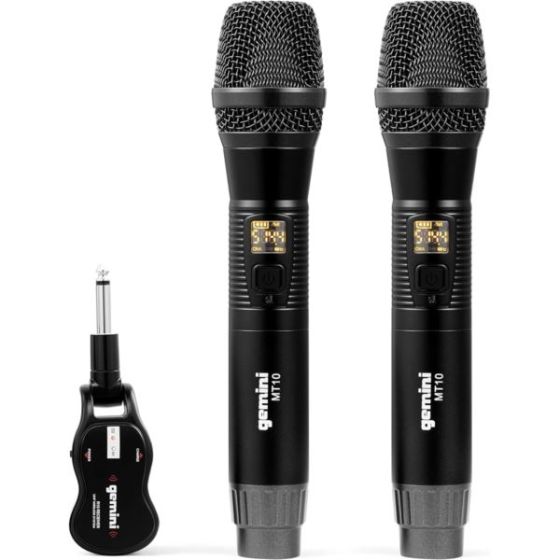 UHF Wireless Dual Microphone System
