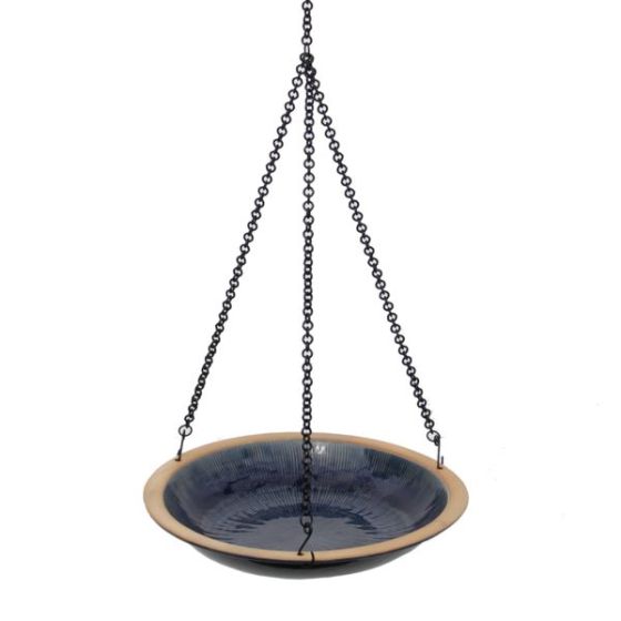 Radial Bird Bath Hanging Baywater Blue