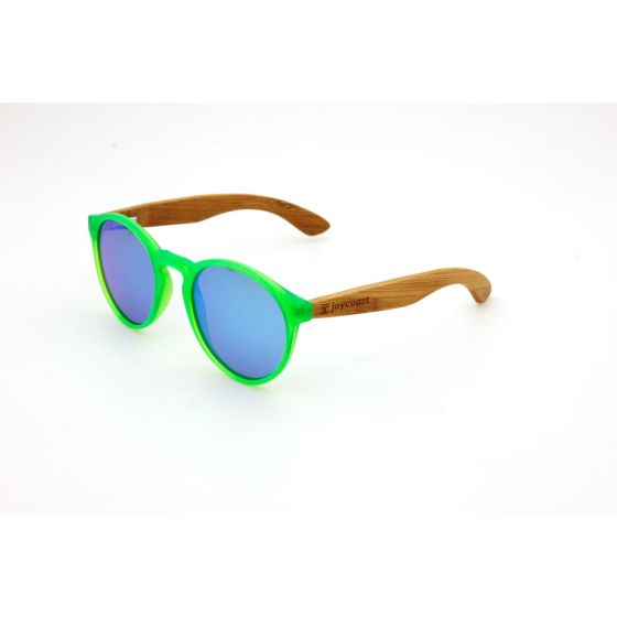 Junior Joy Kids Sunglasses Collection Wooden Sunglasses Green & Blue