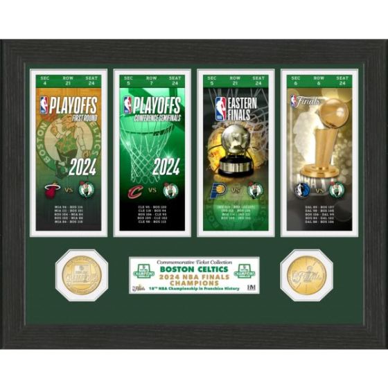 Boston Celtics 2024 NBA Finals Ticket Collection
