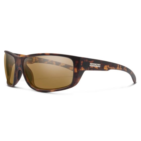 Suncloud Milestone Sunglasses - (Frame) Matte Tortoise; (Lens) Brown