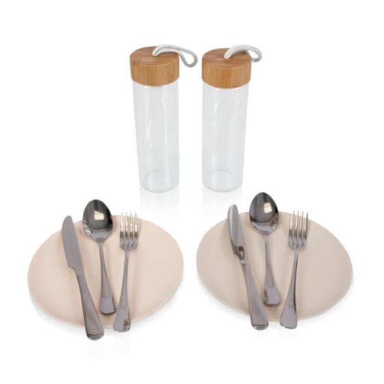Carmel Rucksack Components - Silver & Brown