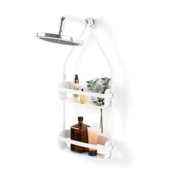 Flex Shower Caddy White